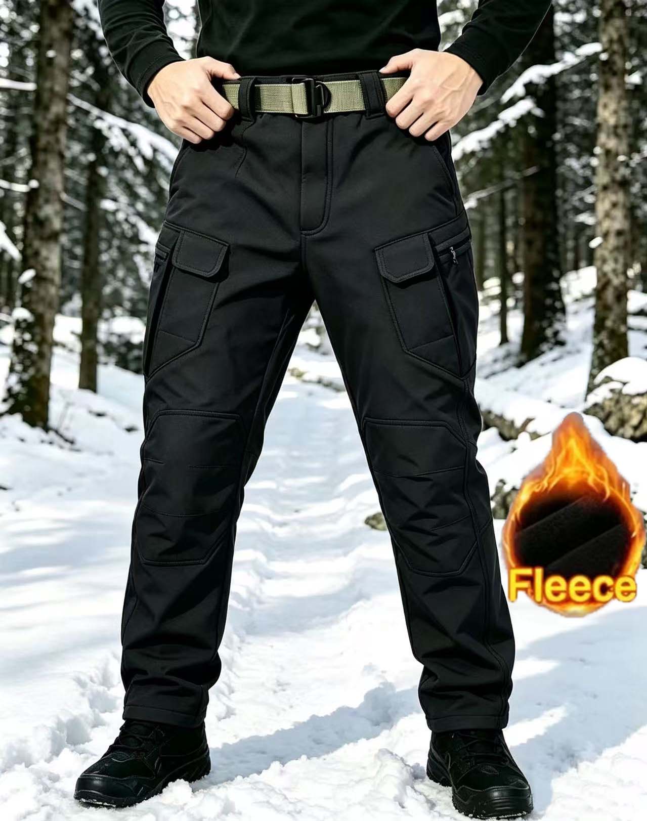 Fly Line - Winter Men Fleece Lined Keep Warm