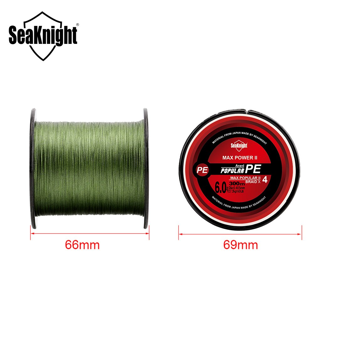 SeaKnight triposeidon dây câu  - đánh giá và giá Ice Fishing Line
